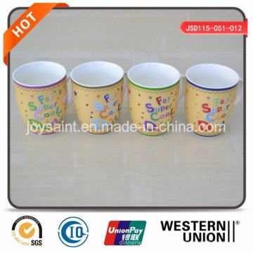 Taza de porcelana personalizada (JSD115-051-012)